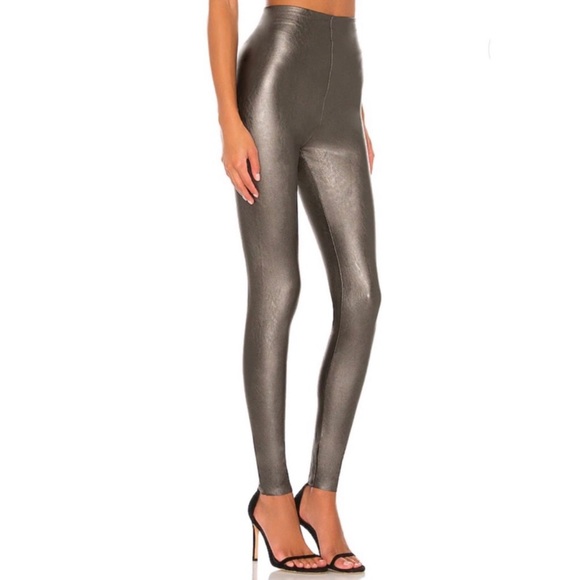 Commando Pants - Commando Faux Leather Leggings in Color Pewter